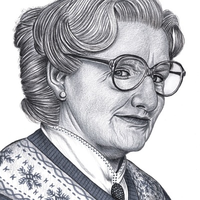Mrs doubtfire print