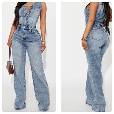 Denim jumpsuit-td