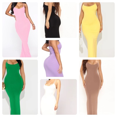 Full length bodycon maxi-td