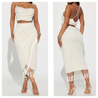 Fringe Skirt SET-TD