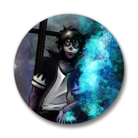 Hellfire Dabi | Pinback Buttons - Thumbnail 1