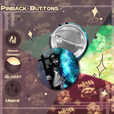 Hellfire dabi | pinback buttons