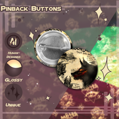 Cryptid studies: hellhound | pinback buttons