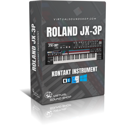 Roland jx-3p kontakt library - virtual instrument nki vst software