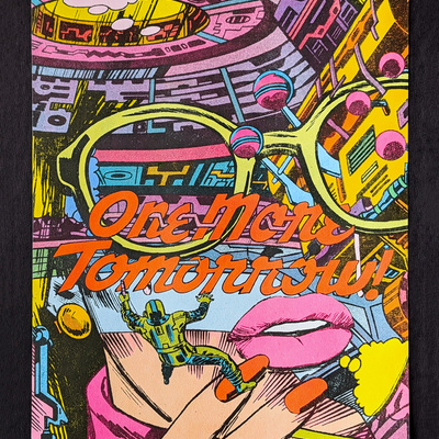 One more tomorrow - risograph print