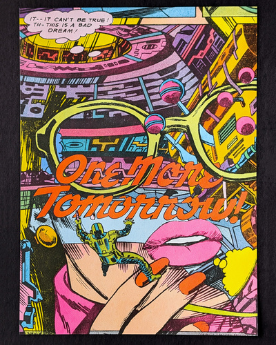 One More Tomorrow - Risograph Print