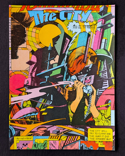 The City - Risograph Print