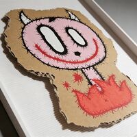 Painting by Celipe Perroloco "Little Hell"  - Thumbnail 4