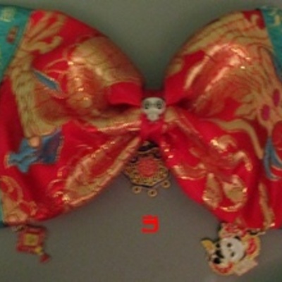 Japanajuku chinese new year hairbows