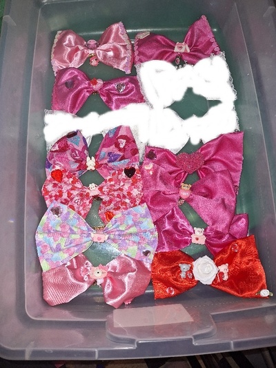 Japanajuku Gyaru Inspired Valentine Hairbows