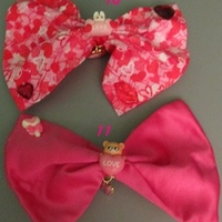 Japanajuku Gyaru Inspired Valentine Hairbows - Thumbnail 4