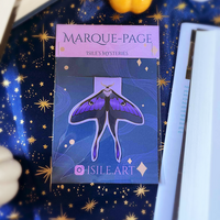 Marque-page magnétique - Phalène violet - Thumbnail 1
