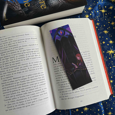 Marque-page - fenêtre fantasy