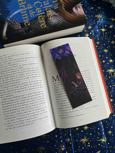 Marque-page - Fenêtre fantasy