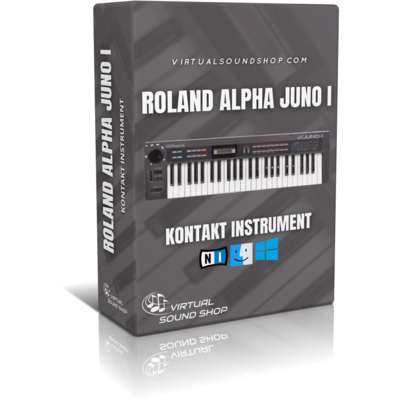 Roland alpha juno i kontakt library - virtual instrument nki vst software