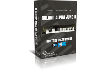 Roland Alpha Juno II Kontakt Library - Virtual Instrument NKI VST Software