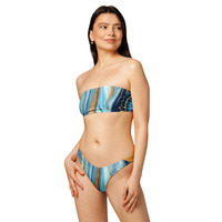 Sandy Recycled bandeau bikini - Thumbnail 1