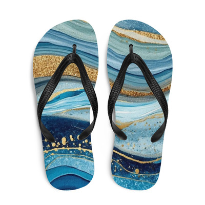 Sandy frabic flip-flops unisex 
