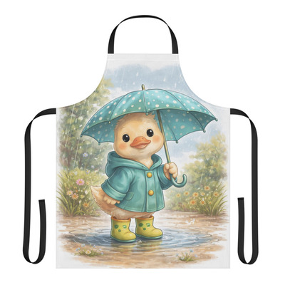 Blue duckie Strap apron