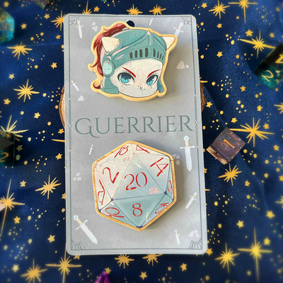 Guerrier - dragonet & dé - dnd