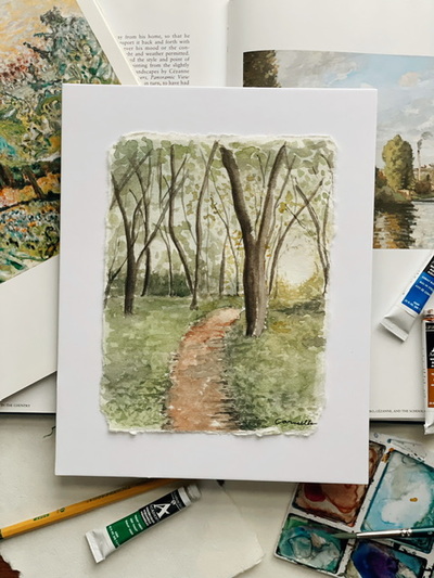 “Take the Long Way Home” no.01 original painting 