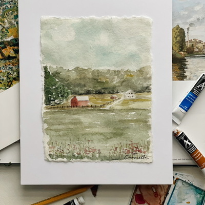 “take the long way home” no.03 original painting 