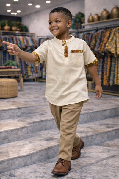 The Kijani Heritage Boys Tunic (Size 6)