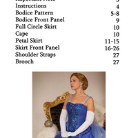 Opera Gown Pattern (XXS-XL) PDF - Thumbnail 2