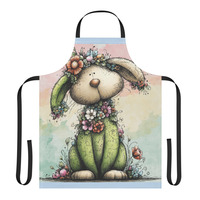 Bunny Blue Cook Strap apron - Thumbnail 1