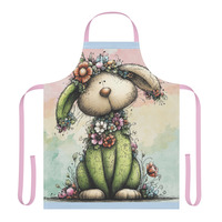 Bunny Blue Cook Strap apron - Thumbnail 2