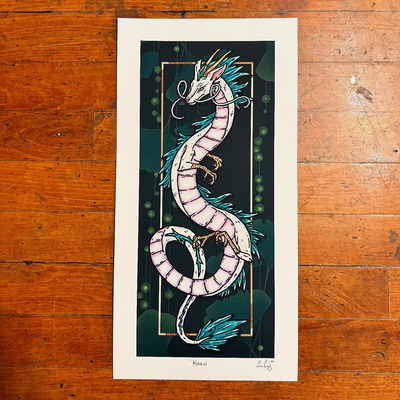 "Haku" Paper Print