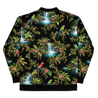 Midnight Jungle Bomber Jacket - Thumbnail 1