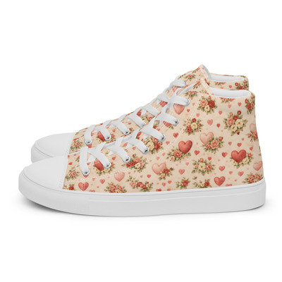 Martha jean womens high top canvas shoes