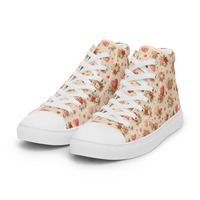 Martha Jean Womens high top canvas shoes - Thumbnail 3