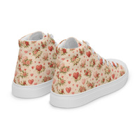 Martha Jean Womens high top canvas shoes - Thumbnail 7