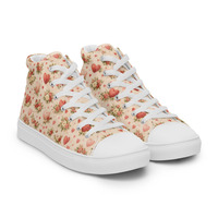 Martha Jean Womens high top canvas shoes - Thumbnail 8