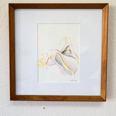Brightly colored - figure study