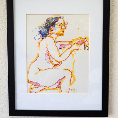 Poetry writing - figure study
