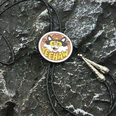 Lil kitty bolo tie