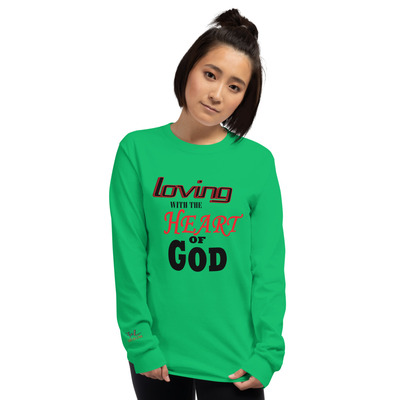 Heart of god unisex long sleeve tee