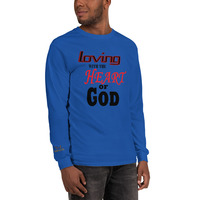 Heart of God Unisex Long Sleeve Tee - Thumbnail 1