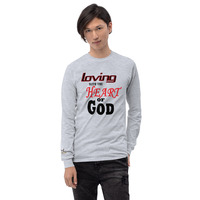 Heart of God Unisex Long Sleeve Tee - Thumbnail 2