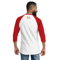 Heart of God 3/4 sleeve Baseball Tee - Thumbnail 3