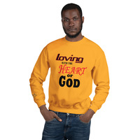 Heart of God Unisex Sweatshirt - Thumbnail 2