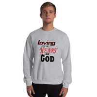 Heart of God Unisex Sweatshirt - Thumbnail 3