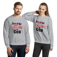Heart of God Unisex Sweatshirt - Thumbnail 8