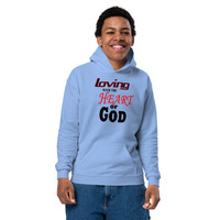 Heart of God Youth Heavy Blend Hoodie - Thumbnail 1