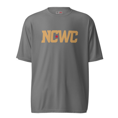 Ncwc unisex performance crew neck t-shirt
