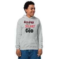 Heart of God Youth Heavy Blend Hoodie - Thumbnail 4