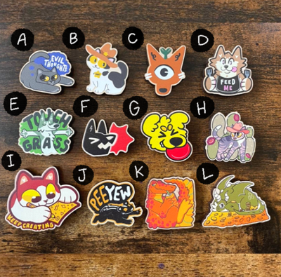FRIDGE MAGNETS (14 Options!)